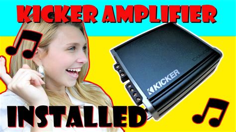 how to install a kicker amp
